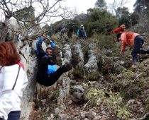 Δυτική Πάρνηθα – Σπήλαιο Πανός 22.01.2017